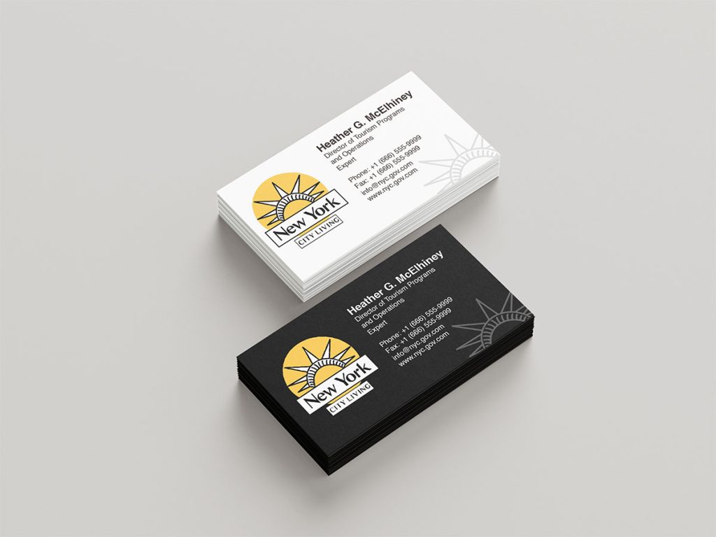 Location Branding - New York Logo - Buisness Cards