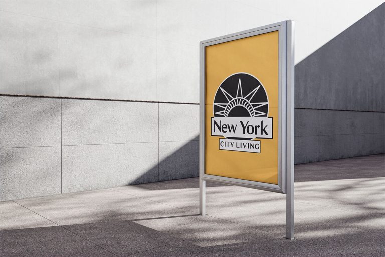 Location Branding - New York Logo - Street Sign