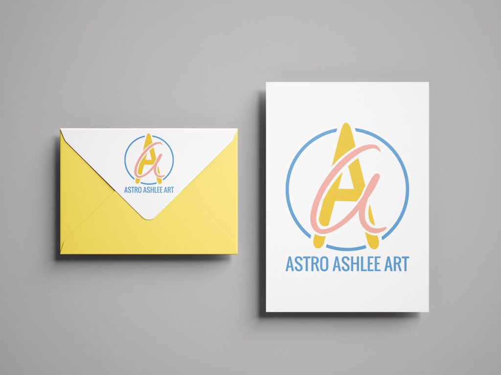 Personal Branding - Letter Head - Astro Ashlee Art Logo