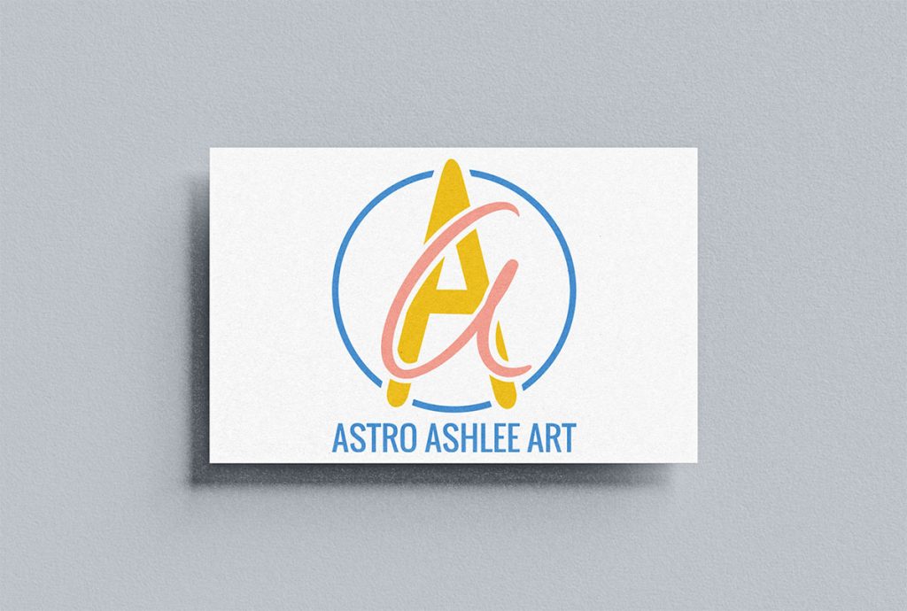 Personal Branding - Buisness Card - Astro Ashlee Art Logo